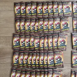 100 X Pokemon Detective Pikachu Cinema Exclusive Booster Packs - Sealed - Image 2