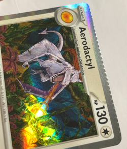 Pokemon TCG 151 Crimp Error Holographic Aerodactyl 142/165 Near Mint - Image 2