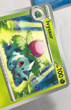 Pokemon TCG 151 Crimp Error Ivysaur 002/165 Near Mint - Image 2