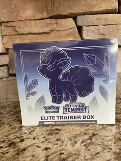 Pokemon TCG Sword & Shield Silver Tempest ETB Elite Trainer Box Sealed SP Rare🔥 - Image 1