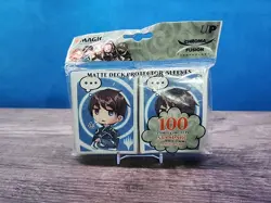 100 Ultra Pro MAGIC CHIBI JACE V2 Standard Size Deck Protector Sleeves Pack - Image 1