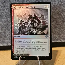 MTG Legion Leadership / Stronghold Modern Horizons 3 Foil #255 NM Fresh Pull - Image 1