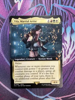 Tifa, Martial Artist (Extended Art) Commander: Final Fantasy MTG English - Image 1