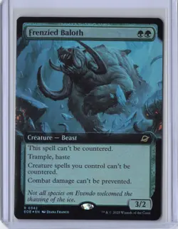Frenzied Baloth (Extended Art) Edge of Eternities Foil - NM #342 MTG EOE - Image 1