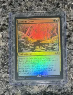 MTG Modern Horizons 2 Sterling Grove Foil NM/M W/Top Loader 293/303 2021 Holo - Image 1