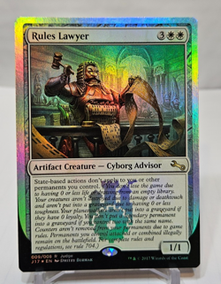 FOIL Rules Lawyer Judge Promo MTG Magic the Gathering 7219 - Image 1