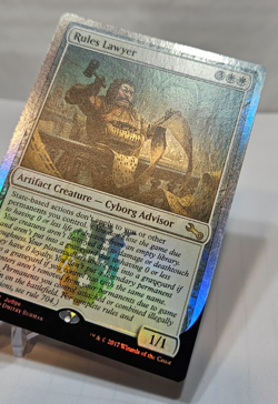FOIL Rules Lawyer Judge Promo MTG Magic the Gathering 7219 - Image 3