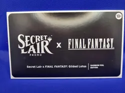 MTG Secret Lair x Final Fantasy Gilded Lotus Foil English Sealed - Image 1