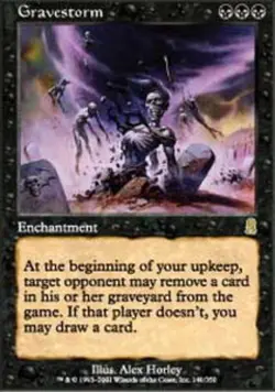 Gravestorm - Odyssey #141/350 MTG Magic The Gathering - Image 1