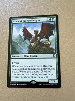 Ancient bronze dragon - English - MTG CLB - NM - Image 2