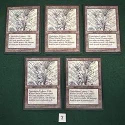 5X Glacial Chasm - MTG Ice Age - NM/M. More Vintage MTG In Store. - Image 1