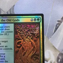 Magic The Gathering Binding the Old Gods Foil Kaldheim NM 2021 - Image 3