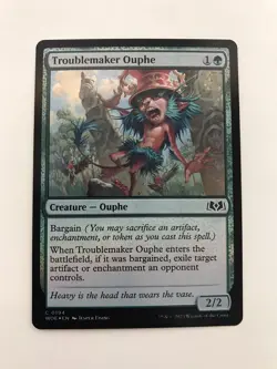 Troublemaker Ouphe Foil MTG Magic the Gathering Card NM Near Mint WOE - Image 1
