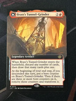 Brass's Tunnel-Grinder (Extended Art) - The Lost Caverns of Ixalan (LCI) - Image 1