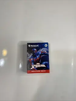 SDCC 2025 Magic: The Gathering Spider-man Blue Welcome Deck - Image 1