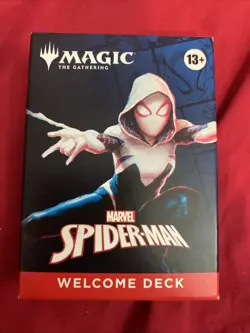 SDCC 2025 Magic the Gathering x Spider-Man Welcome Deck Red Gwen Sealed - Image 1