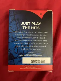 SDCC 2025 Magic the Gathering x Spider-Man Welcome Deck Red Gwen Sealed - Image 2