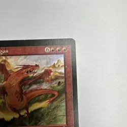Magic The Gathering - Fire Dragon - Portal 1997 - Image 3