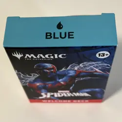Magic The Gathering MTG Spider-Man 2099 Welcome Starter Deck In Hand - Image 2