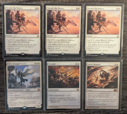 MTG: 6-Card Bundle White Rare's (Near Mint to Heavily Played/Damaged) READ - Image 1