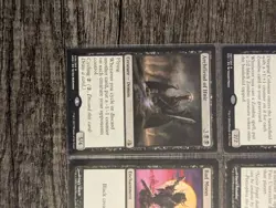 MTG: 13-Card Bundle Black Rare's (Near Mint to Heavily Played/Damaged) READ - Image 2