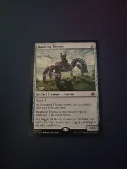 Roaming Throne the Lost Caverns of Ixalan Magic the Gathering Card #258 - Image 1