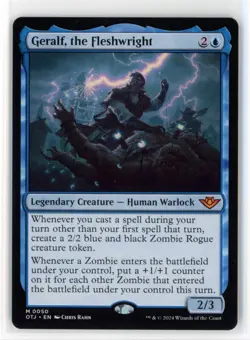 mtg OTJ Geralf, the Fleshwright #50 Non-Foil - Image 1