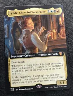 Lynde, Cheerful Tormentor - Extended Art - MIC - NM Unplayed - EN - 076 - Image 1