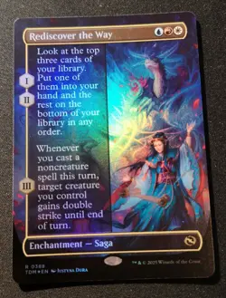 Rediscover The Way - Foil - Borderless - TDM - MTG - EN - NM - 0388 - Image 1