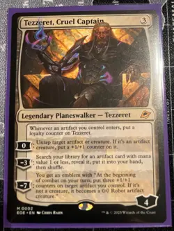 Magic The Gathering Tezzeret, Cruel Captain #2 Edge of Eternities Regular - Image 1