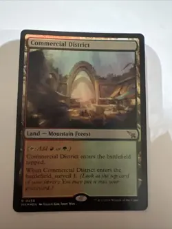 MTG - Commercial District (MKM) FOIL - Image 1
