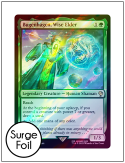 1x Bugenhagen, Wise Elder, Surge Foil, Final Fantasy, Magic MTG NM - Image 1
