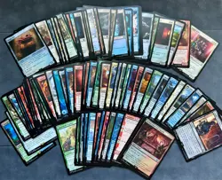 Magic: Final Fantasy Card Lot 100 Common Uncommon Rare and Foils!! No Duplicates - Image 1