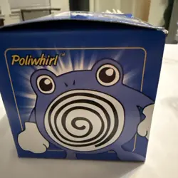23K Gold Plated POLIWHIRL Pokemon Trading Card 1999 Burger King PokeBall SEALED - Image 5