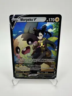 Pokemon Marnie Morpeko V Waifu Cute Doujin Ultra Rare Foil ACG Art Card - NM - Image 1