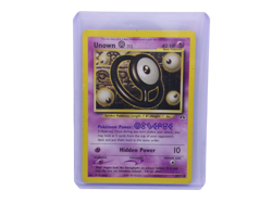 Pokemon Neo Discovery Set Unlimited Print Unown O Card #69/75 Common Used VGC - Image 1