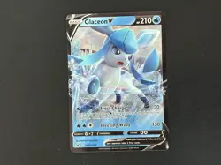 Glaceon V SWSH196 SWSH: Sword & Shield Promo Cards Holo - Image 1