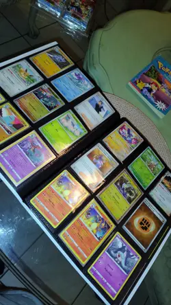 Pokemon Card Collection Large Binder with Multiple Cards and Singles - Image 4