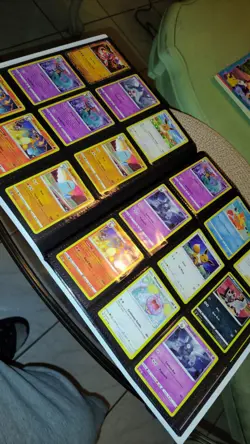 Pokemon Card Collection Large Binder with Multiple Cards and Singles - Image 5