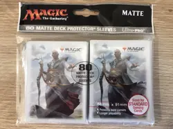 Teferi Card Sleeves MTG Magic the Gathering 80ct Matte Deck Protector Ultra Pro - Image 1