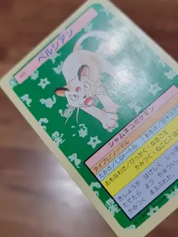 MP Persian 053 Topsun Green Back 1995 Nintendo Vintage Pokemon Card Japanese F/S - Image 4