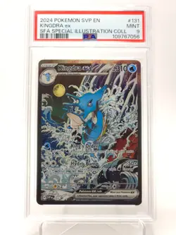 Kingdra ex 131 Sv: Scarlet & Violet Promo Cards Holo PSA 9 Mint - Image 1
