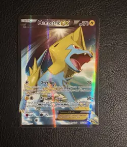 Pokemon TCG Manectric EX Full Art Holo Ultra Rare Card 113/119 Phantom Forces - Image 1