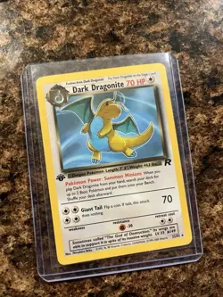Pokemon TCG Dark Dragonite Card 1st Edition Non-Holo (22/82) - Image 1