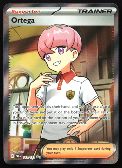 Ortega 141/131 Prismatic Evolutions Full Art Ultra Rare Near Mint Pokemon Card - Image 1