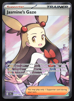 Jasmine's Gaze 233/191 Surging Sparks Full Art Ultra Rare Near Mint Pokemon Card - Image 1