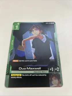 Duo Maxwell Foil - GD01-090 NM - Gundam TCG Card Game - Image 1