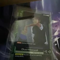 Duo Maxwell Foil - GD01-090 NM - Gundam TCG Card Game - Image 1