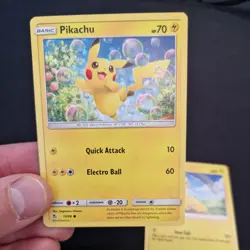 Pikachu Pokemon Card Bundle set - 4 cards included - 2025 .. - Image 2