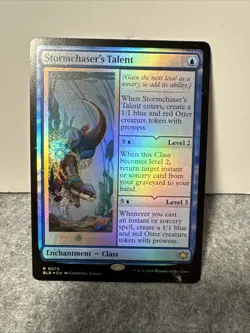 MTG Stormchaser's Talent - Foil (BLB) #75 - Image 1